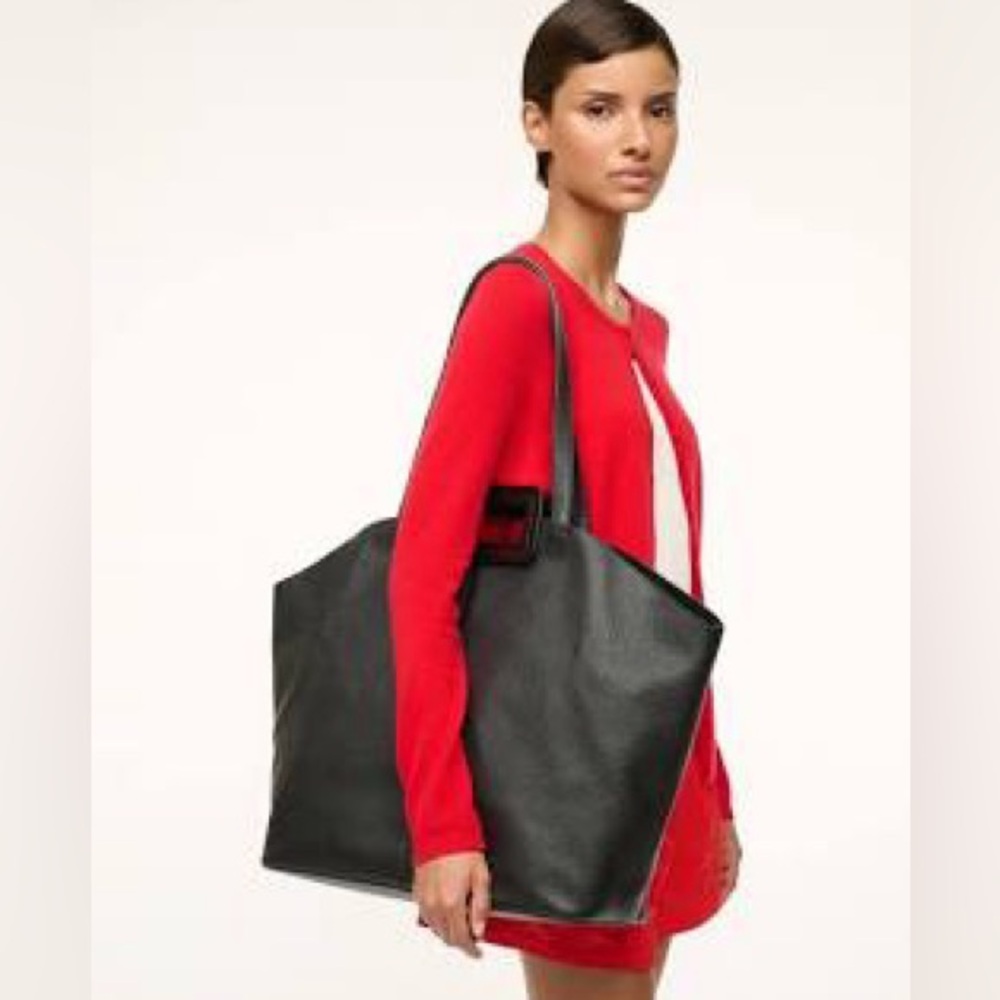 π NWT | STAUD Grande Tote | Black - Picture 1 of 16